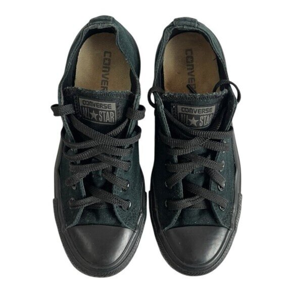 Converse Chuck Taylor All Star Men’s Slip-On Lace-Up Sneakers Black Size 4.5 - Picture 4 of 8